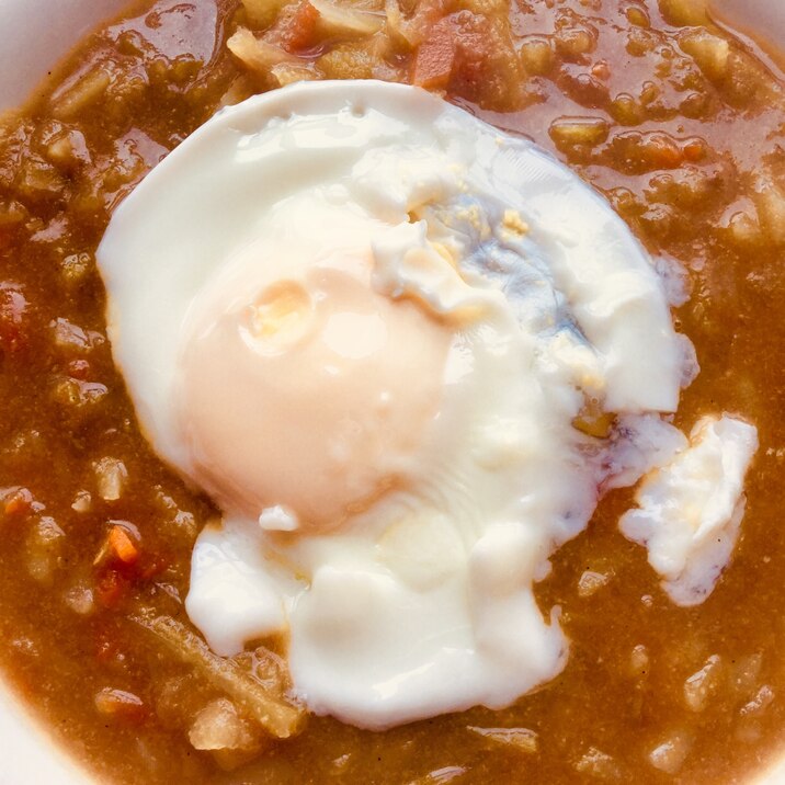 目玉焼きカレー